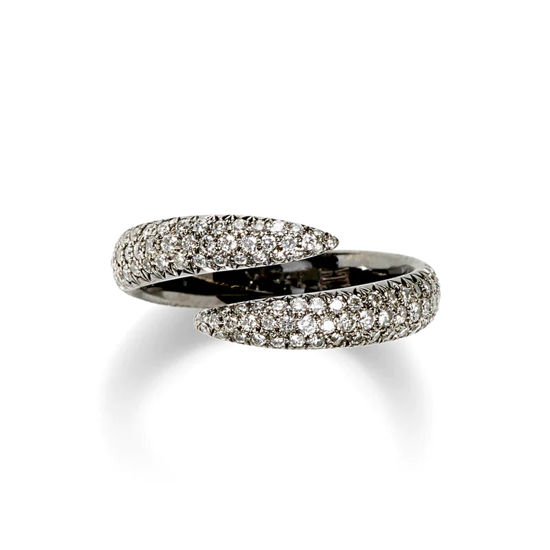 Pave Wrap Claw Ring