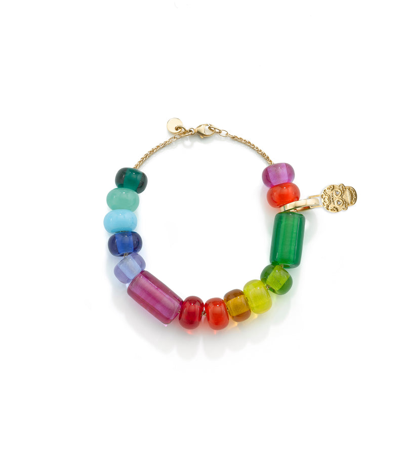 Rainbow Arcadia Bead Bracelet