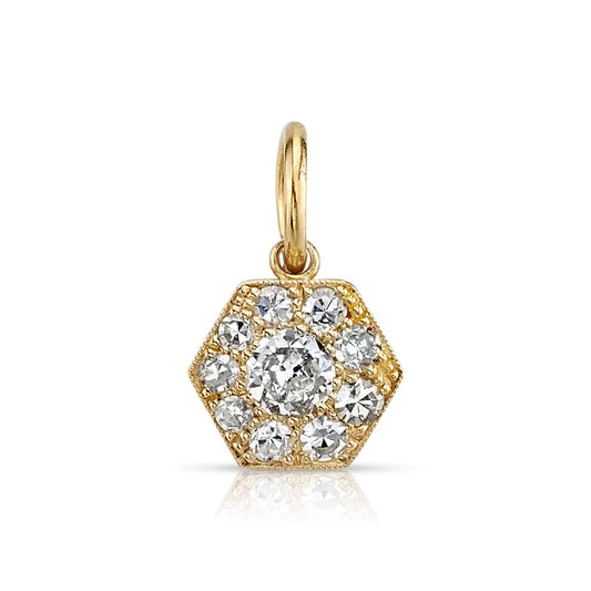 Hexagonal Cobblestone Charm