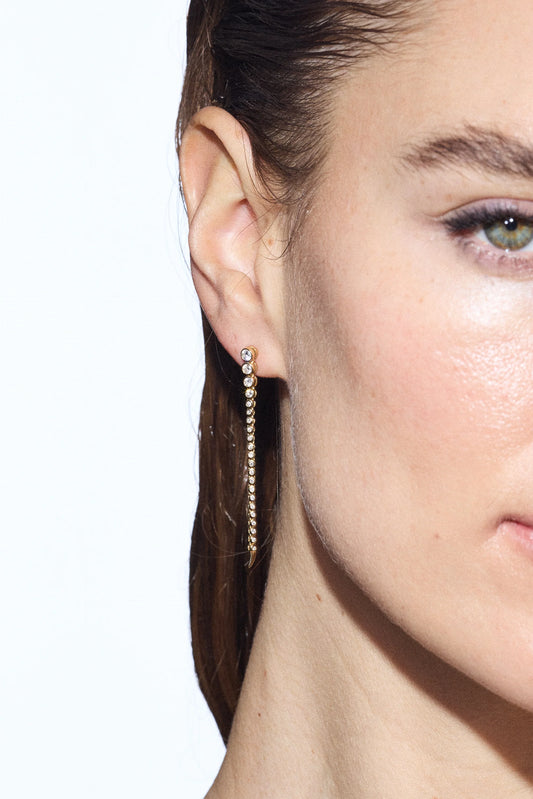 Long Continuum Earring