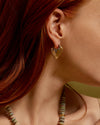 Classic Gold Guitar Pick Earrings