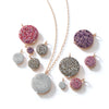 OC x WF Large Diamond and Rose Gold Pebble Locket