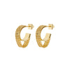 Chains Earring - Double