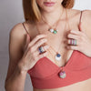OC x WF Large Diamond Pebble Locket