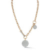 Saxon Rose Gold Chain Link Necklace