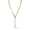 Saxon Rose Gold Chain Link Necklace