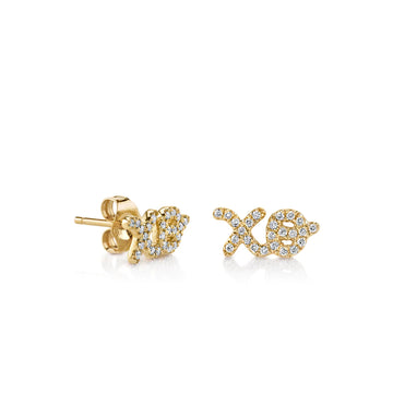 Large XO Studs