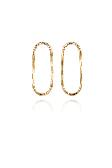 Single Chain Medium Earrings