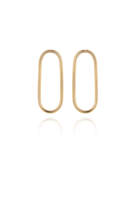 Single Chain Medium Earrings