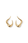 Bold Stream Open Small Earrings