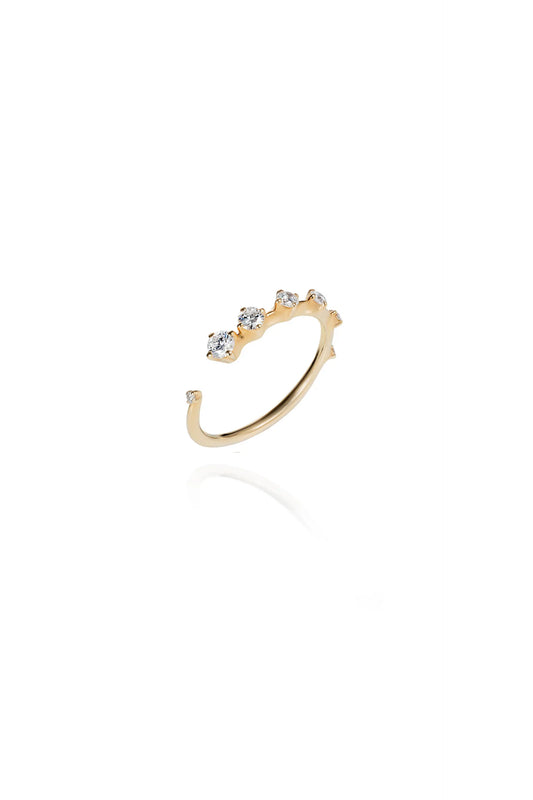Sequence Small Band Ring