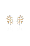 Flare Small Earrings With Diamonds