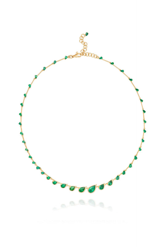 Emerald Flicker Necklace