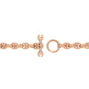 16" 5MM Rose Gold Open Link Necklace