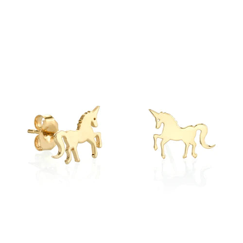 Tiny Pure Unicorn Studs