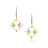 Figure Eight Shield Earrings