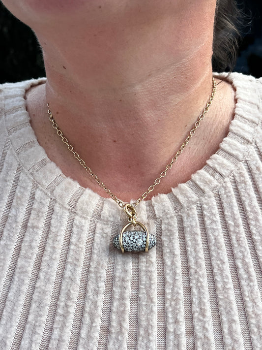 Large Vice Diamond Pendant
