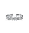 Classic Diamond Half Pave Cuff