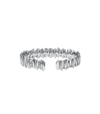 Classic Diamond Half Pave Cuff