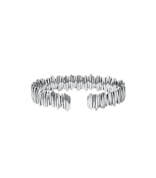 Classic Diamond Half Pave Cuff