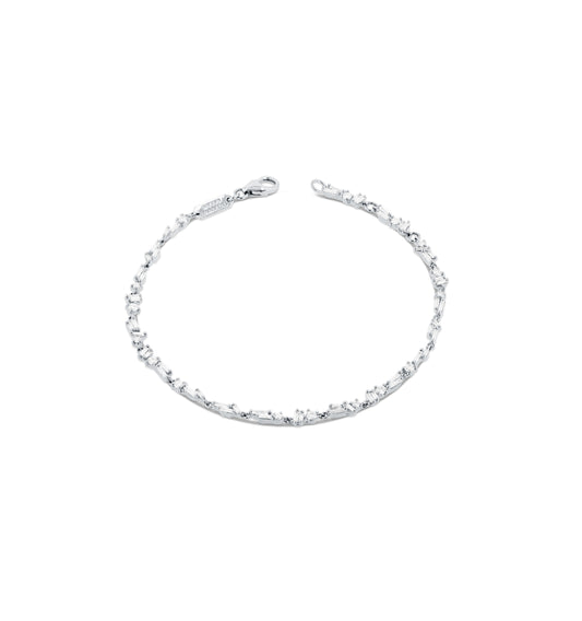 Classic Diamond Sparkler Tennis Bracelet