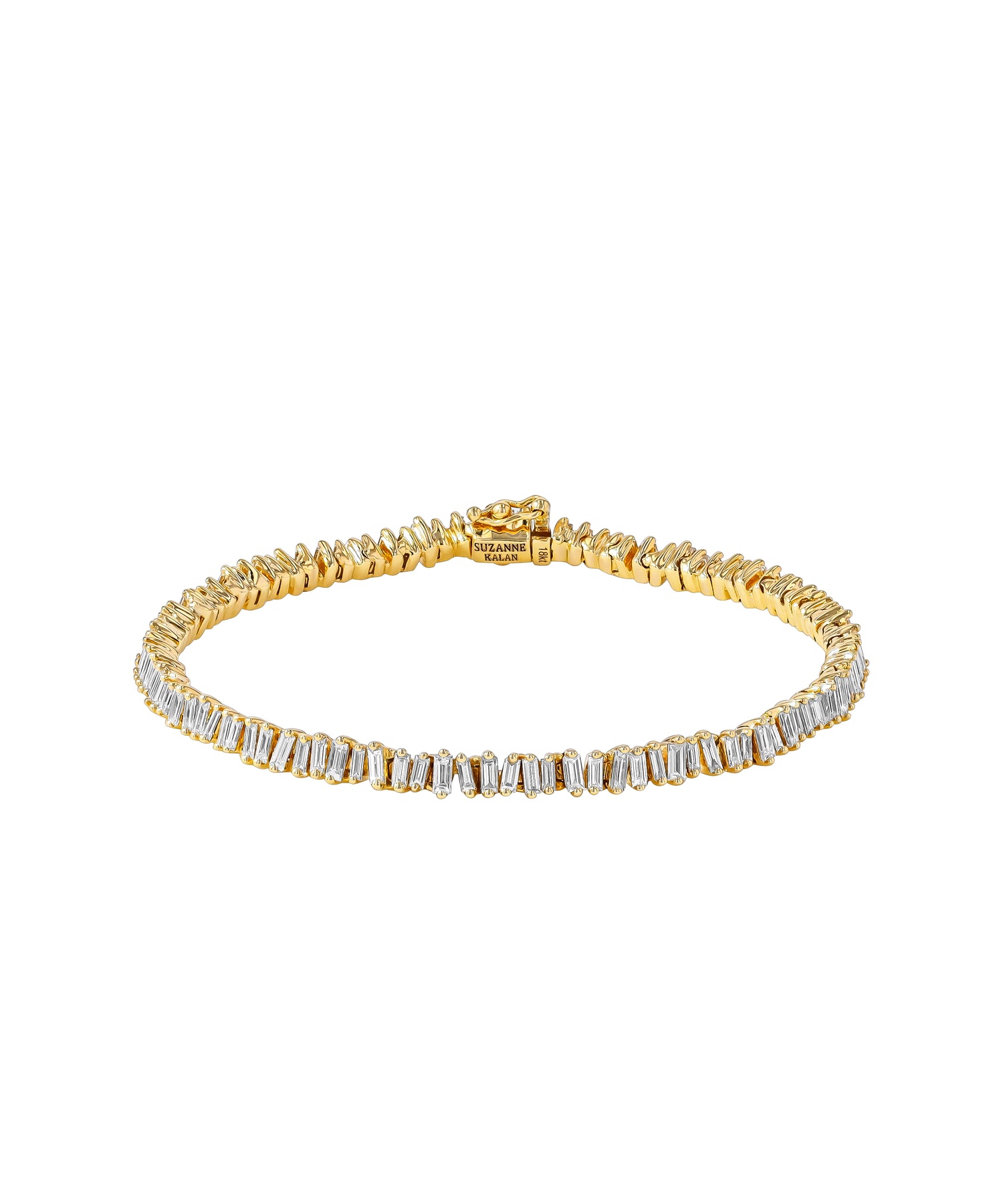 Classic Diamond Mini Baguette Tennis Bracelet