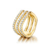 Rio Diamond Triple Band Ring