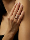 Aria Jane Ring with Diamonds