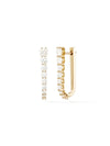 Aria U Hoop with Diamonds