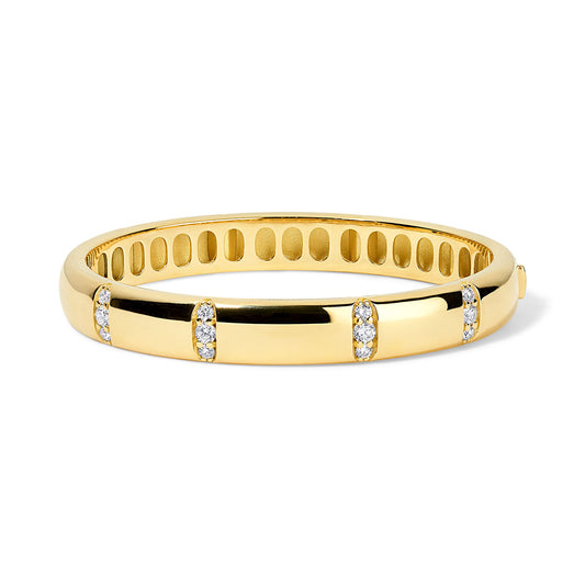Veda Bangle with Diamonds