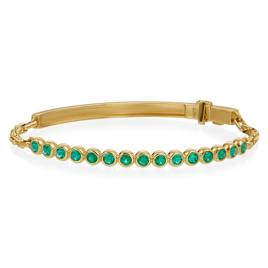 Emerald Moonlight Bracelet