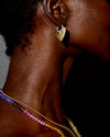 Gold Guitar Pick Earrings