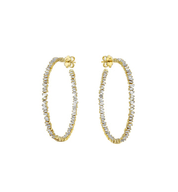Classic Diamond Milli Hoops