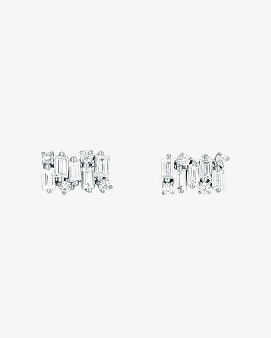Classic Diamond Shimmer Studs