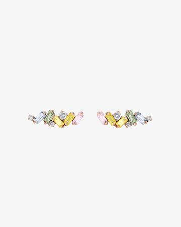 Frenzy Pastel Sapphire Studs