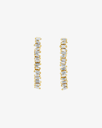 Classic Diamond Savannah Mini Drop Earrings