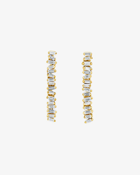 Classic Diamond Savannah Mini Drop Earrings