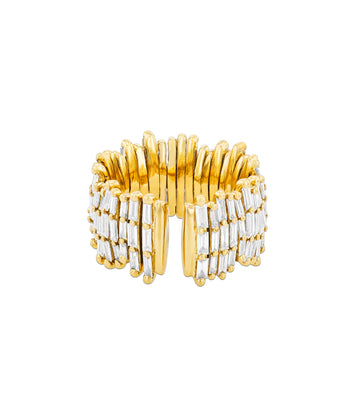 Classic Diamond Triple Row Eternity Band