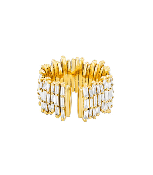Classic Diamond Triple Row Eternity Band
