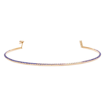 Blue Ombre Choker