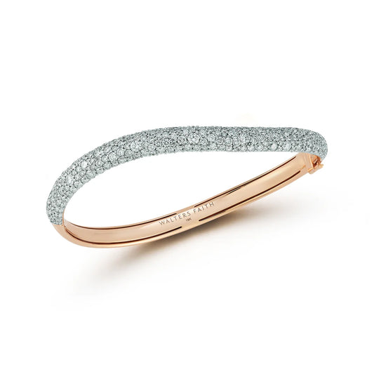 JULIAN DIAMOND WAVE BRACELET