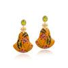 Double Sided Marquetry with Peridot