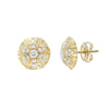 Button Earrings