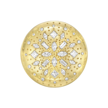Diamond Medallion Ring