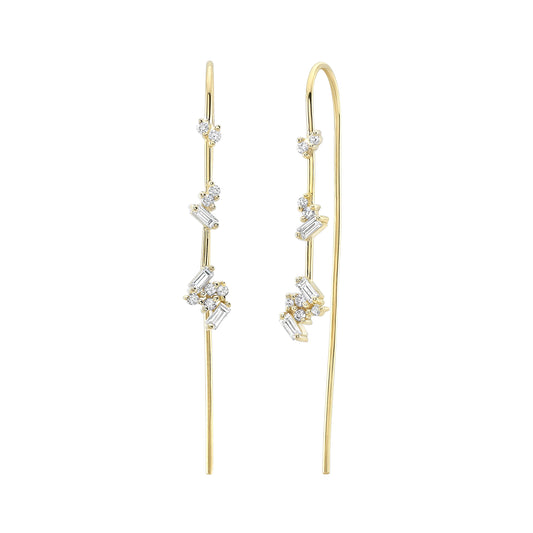 Luxe Diamond Threaders
