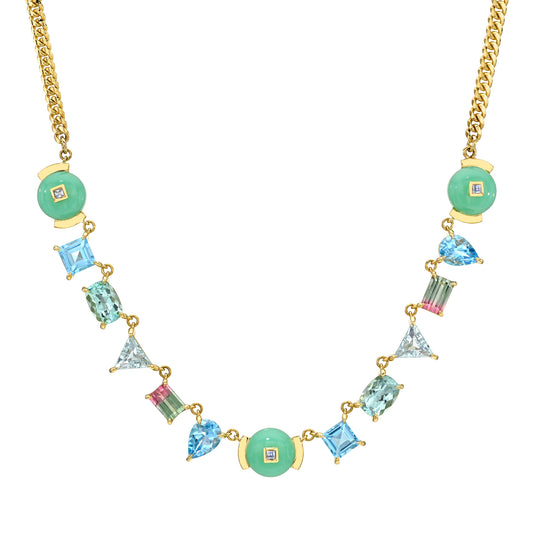 Lagoon Station Collar Necklace