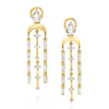 Long Moon Dangle Earrings
