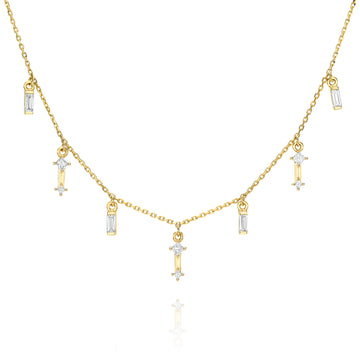 Light Ray Dangle Necklace