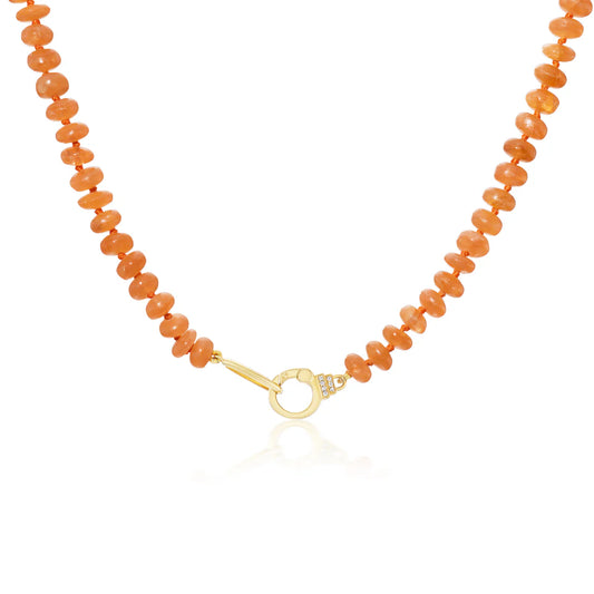 Triphylite Beaded Necklace