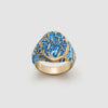 Classic Heart Signet (Blue)